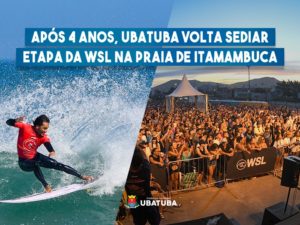 Após 4 anos, Ubatuba volta sediar etapa da WSL na Praia de Itamambuca