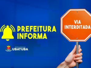 Defesa Civil informa sobre interdição da Estrada do Monte Valério