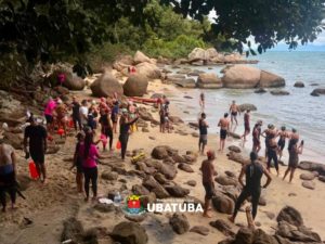Desafio entre mar e montanha movimentou Praia da Enseada