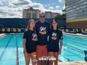 Ranking nacional coloca nadadoras de Ubatuba entre as melhores do país