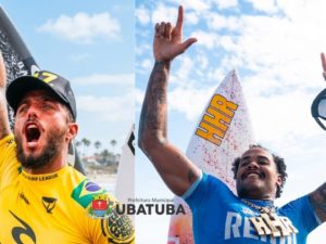 Filipe Toledo e Weslley Dantas representam Ubatuba no Rio Pro