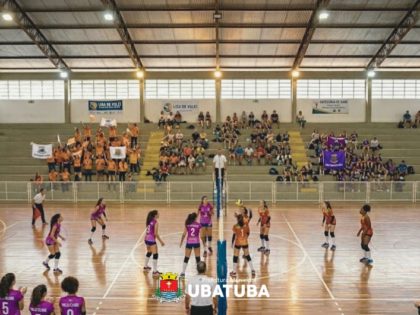 Ubatuba recebe etapa da Copa Litoral Norte de Vôlei Sub-15