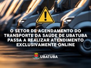 Agendamento do Transporte da Saúde será somente pelo WhatsApp
