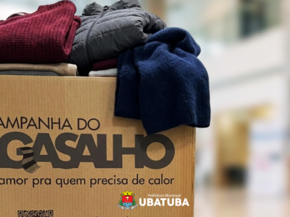 Campanha do Agasalho: Arrecadação em pontos da cidade vai até agosto