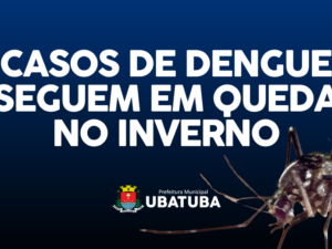 Inverno: Casos notificados de dengue caem em comparação a 2025
