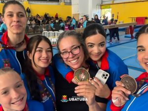 Ginástica garante primeiro pódio de Ubatuba nos Jogos Regionais
