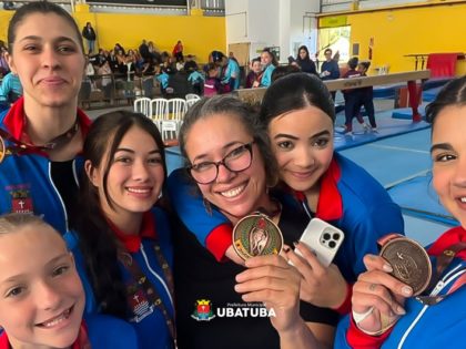 Ginástica garante primeiro pódio de Ubatuba nos Jogos Regionais