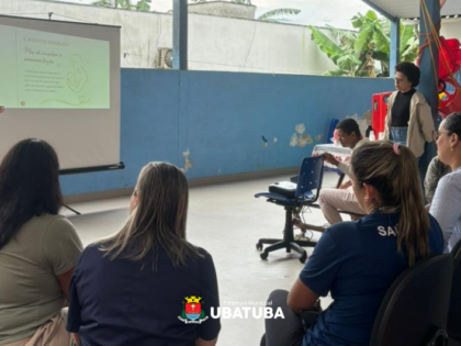 Comitê promove ação do Agosto Dourado na CEI Monique Muniz