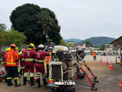 Defesa Civil participa de capacitação em Resgate Veicular