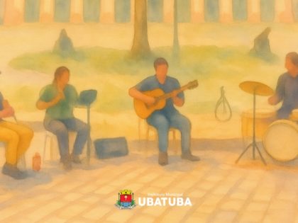 Quarteto Free Som se apresenta na praça Anchieta