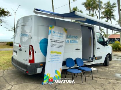 Sabesp inicia atendimento móvel nesta segunda-feira em Ubatuba