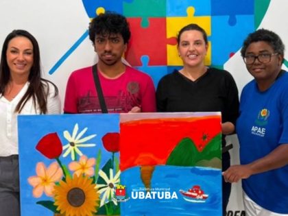 Fundac e Apae Ubatuba participam de projeto internacional de arte