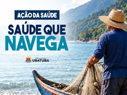 Saúde promove ação de prevenção para pescadores da Picinguaba