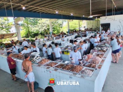 Mercado de Peixes de Ubatuba funcionará normalmente no feriado prolongado