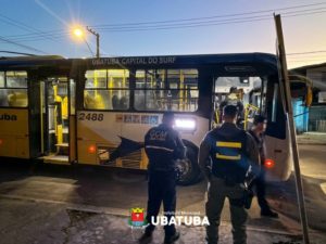 Mobilidade Urbana realiza operação de fiscalização na frota da SOU Ubatuba