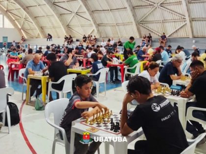 Circuito Ubatuba de Xadrez chega à 8ª etapa com mais de 100 participantes