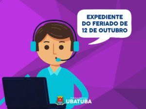 Feriado de 12 de outubro altera expediente da Prefeitura de Ubatuba