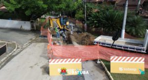Obras de saneamento poderão causar alterações no trânsito do Centro de Ubatuba