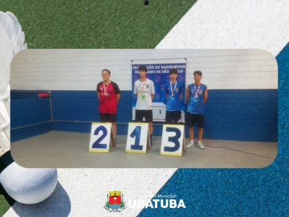 Badminton de Ubatuba conquista três medalhas em classificatória regional